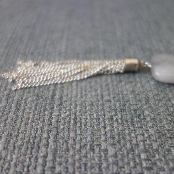 Metal Necklace with Trinkets - Picture 6 of 7